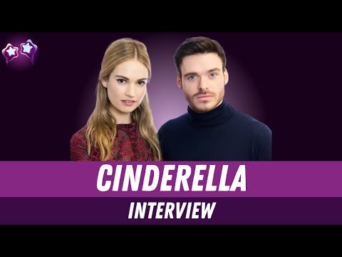 Lily James and Richard Madden: Cinderella Interview