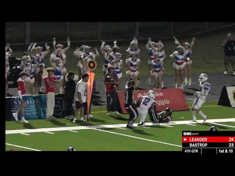High School Football - Leander Lions at Bastrop Bears - 9/2/2022