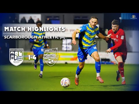 RFC | Radcliffe 1-4 Scarborough Athletic - Highlights