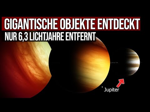 Gigantische Objekte entdeckt - Nur 6,3 Lichtjahre entfernt