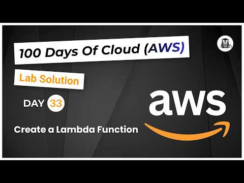 Lambda Function Tutorial 33