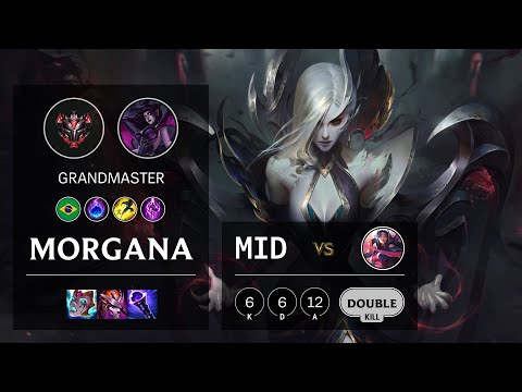 Morgana Mid vs Irelia - BR Grandmaster Patch 10.25b