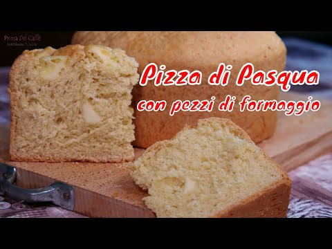 PIZZA DI PASQUA AL FORMAGGIO la ricetta marchigiana della CRESCIA DI PASQUA con pezzi di formaggio