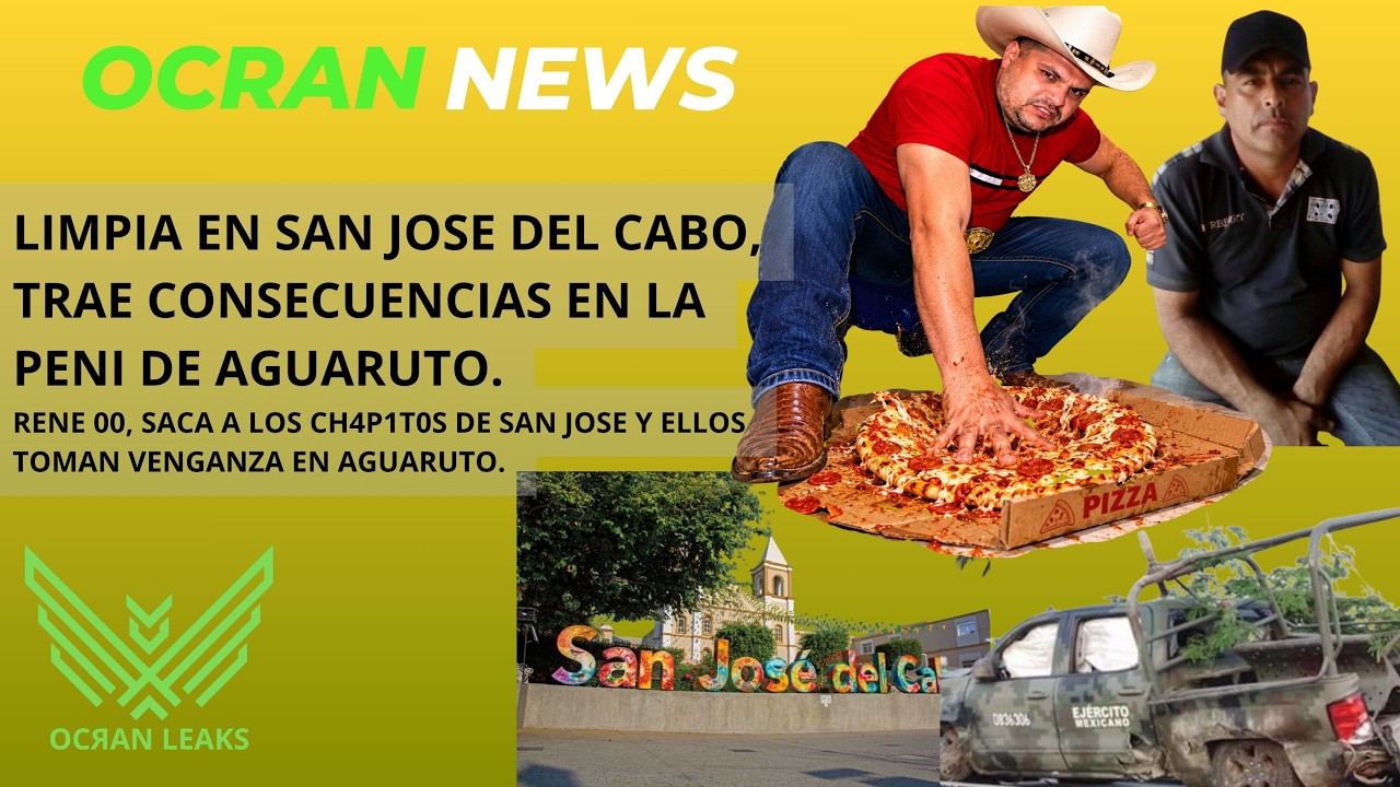 Limpia en San Jose del Cabo trae consecuencias a la Peni de Aguaruto. Rene Barre y los CH🍕 Responden
