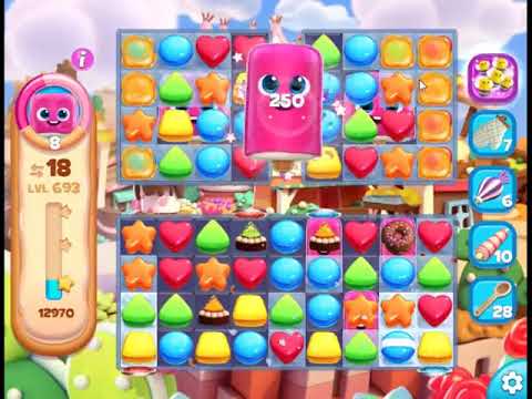 Cookie Jam Blast Level 693 - NO BOOSTERS 🍪 | SKILLGAMING ✔️