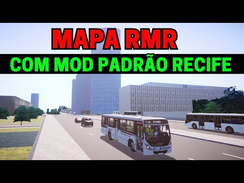 🔴Gameplay Mapa RMR Linha 861 Com Mod Padrão Recife | Proton Bus Simulator | Jogo de Ônibus