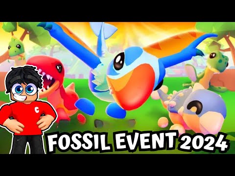 FOSSIL EVENT 2024 in ADOPT ME! COOLE NEUE PETS!! | Roblox Deutsch