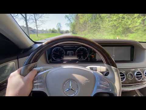 2014 Mercedes S550 91k test drive