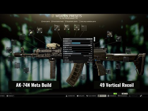 Escape From Tarkov Simple Meta AK-74N Build Tutorial