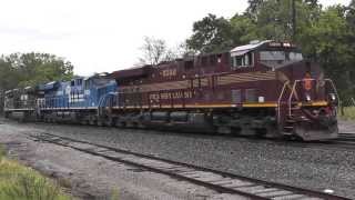 preview picture of video 'NS 119 Switching Hayne Yard-Spartanburg, SC.'
