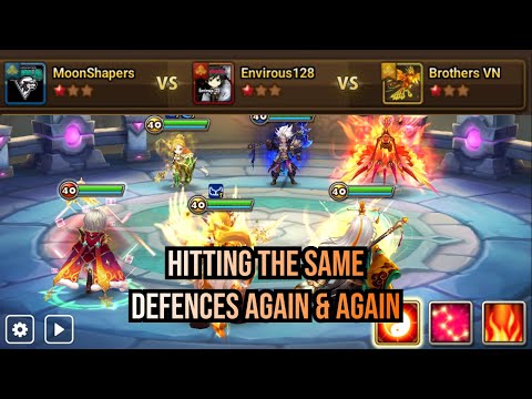 G1 Siege Battle: MoonShapers vs Envirous128 vs Brothers VN