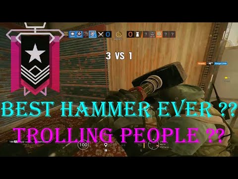 BEST Kill With Hammer ????  : PC Champion - Ranked Highlights - Rainbow Six Siege