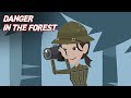 Danger In The Forest Horror Story | Animated Story In Hindi