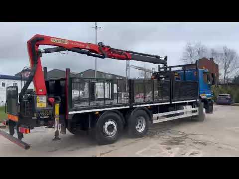 Iveco Stralis 310 6x2 Dropside Brick Grab (BL12 PLX - Law Trucks)
