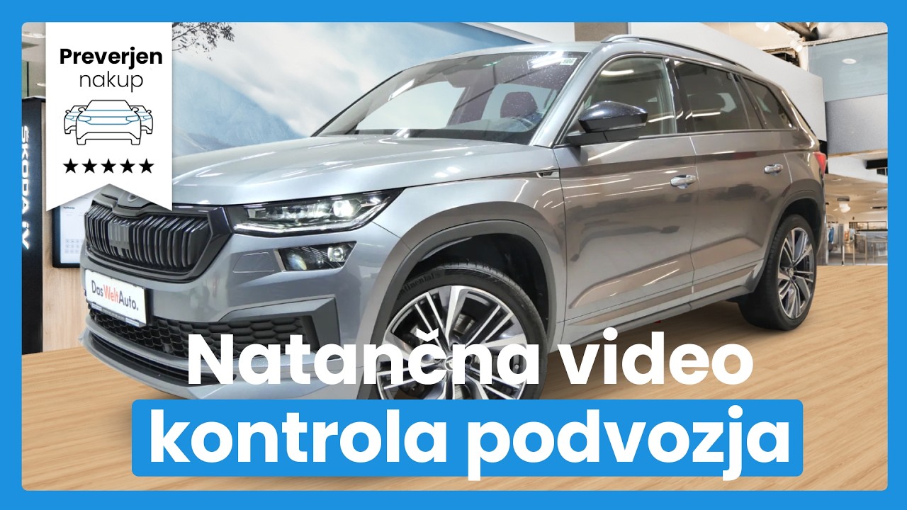 Škoda Kodiaq Sportline 2.0 TDI 4X4 DSG- DIG.ŠTEVCI - VL.NAPRAVA