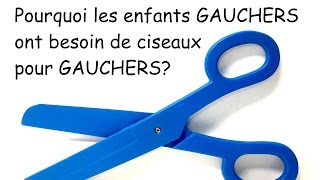 Ciseaux pour gauchers : Pourquoi les enfants GAUCHERS en ont ABSOLUMENT besoin?