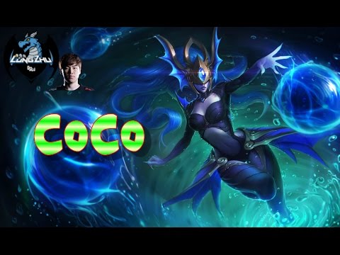 Longzhu Coco Syndra vs Ekko Mid Ranked Gameplay