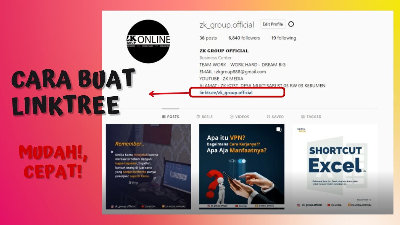 Cara Buat Linktree di Bio Instagram, Buat Link WA dan Shopee Otomatis di Linktree