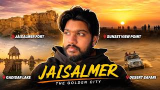 Best Things To Do In Jaisalmer | Fort Tour, Boating & Desert Safari #travel #jaisalmer #rajasthan