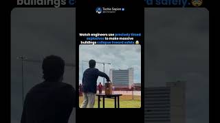How Engineers Demolish Massive Buildings Using Controlled Implosion🤯