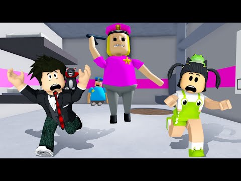 ESCAPE DA POLICIAL MENINA | Roblox - Police Girl Prison