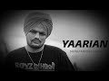 Yaarian Sidhumoosewala Yaarian Song WhatsApp Status