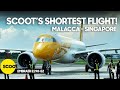 Flying From Malacca To Singapore SCOOT E190 E2 Review Is This Scoot S Shortest Route