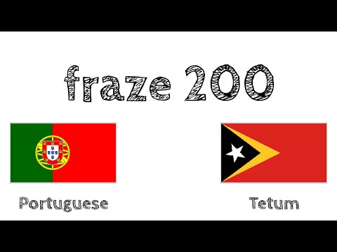 fraze 200 - Portugés - Tetum