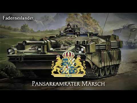 Swedish Tank March - "Pansarkamrater Marsch"