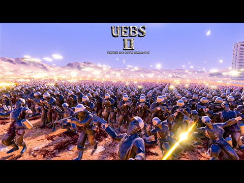 15000 Clone RCS vs 13920 Afrika Corp 3s .Ultimate Epic Battle Simulator 2  UEBS 2