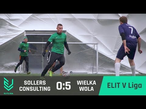 SOLLERS CONSULTING 0:5 WIELKA WOLA - ELIT V Liga [ZIMA 2018]