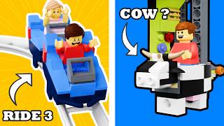 I Built LEGO Theme Park with Minifigures ...