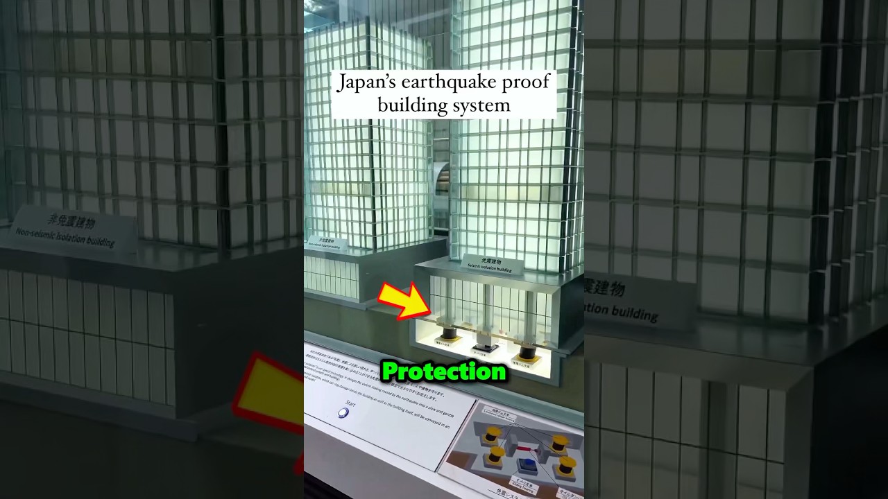 How does Japan Survive earthquakes and tsunamis 😮 #japan #shorts