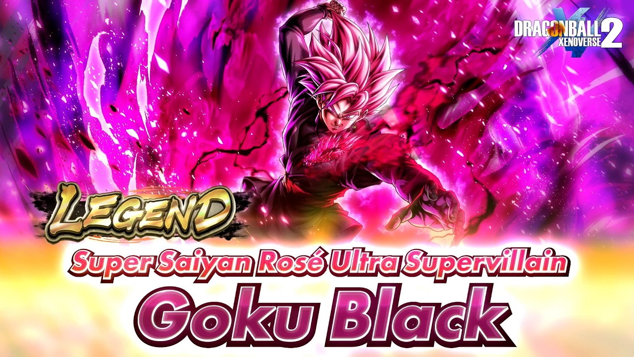 LEGEND Super Saiyan Rosé Ultra Supervillain Goku Black Character Spotlight | DRAGON BALL LEGENDS