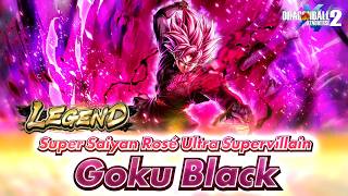 LEGEND Super Saiyan Rosé Ultra Supervillain Goku Black Character Spotlight | DRAGON BALL LEGENDS