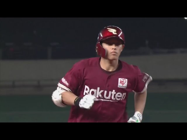 【8回表】反撃へ!! イーグルス・辰己のソロホームラン!! 2020/8/15 L-E