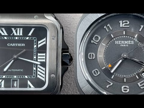 Cartier Santos vs Hermès H08 Graphene - Comparison Test With Prices, Specs, Advantages