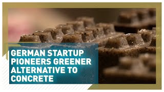 German start-up pioneers greener alternative to concrete