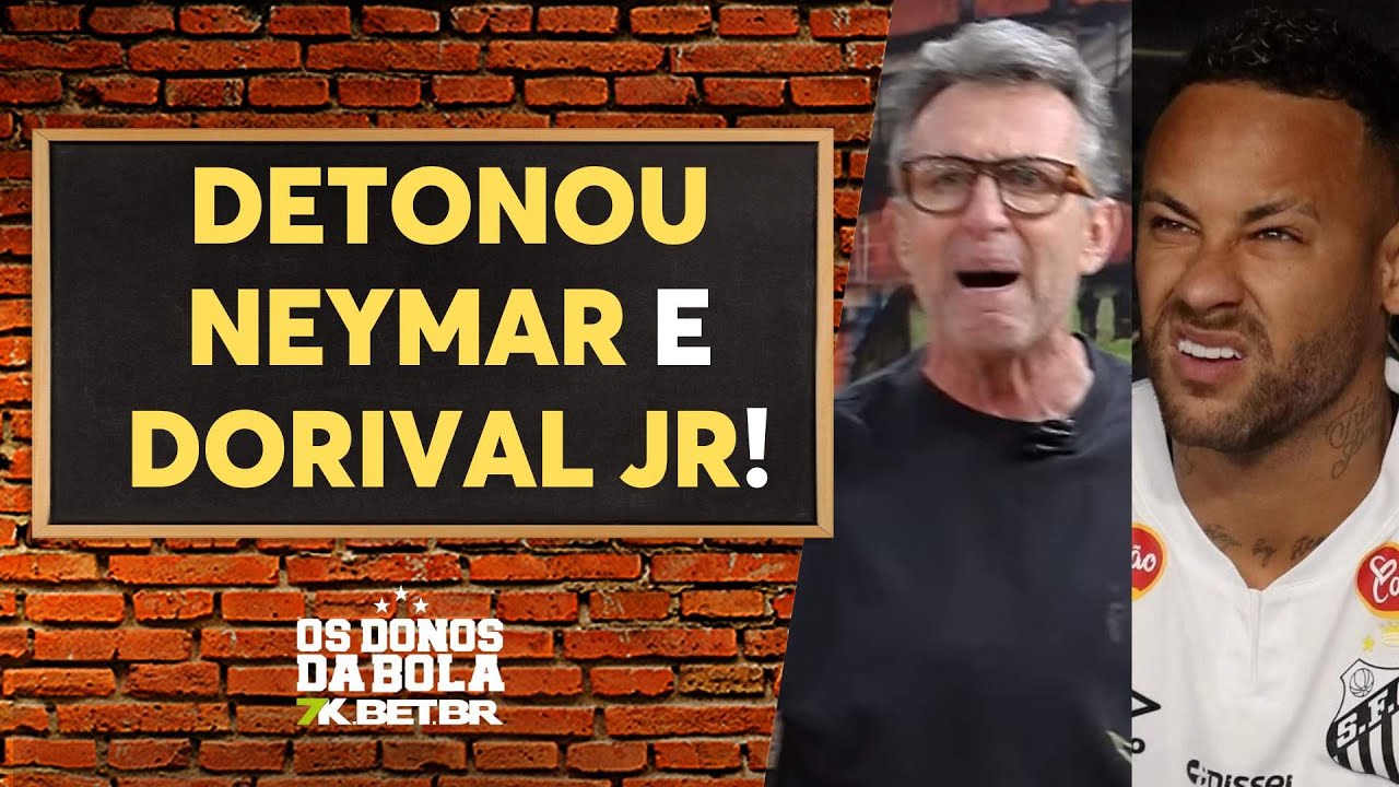 Neto detona Dorival Jr e Neymar por fazer exercícios de bicicleta em Mangaratiba (RJ)