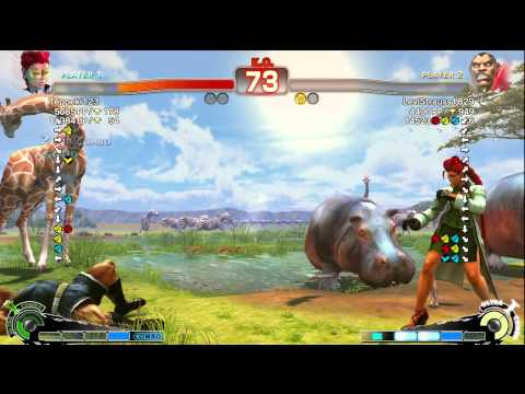 Kyabetsu )Viper) vs LeviStrauss (Balrog) - AE 2012 Ranked Match *720p HD*