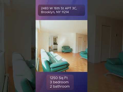 2483 w 16 st  OPEN HOUSE BY APPOINTMENTS! 3 BDR 2 BTH COOP for Sale!