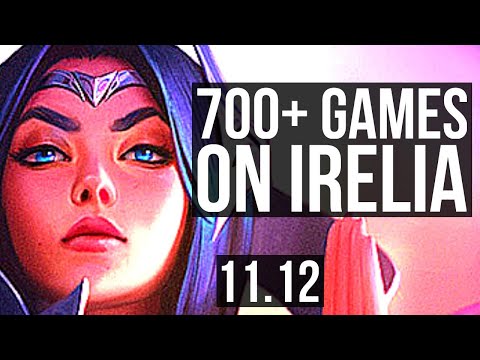 IRELIA vs LEE SIN (TOP) | 12/1/5, Legendary, 700+ games | EUW Diamond | v11.12