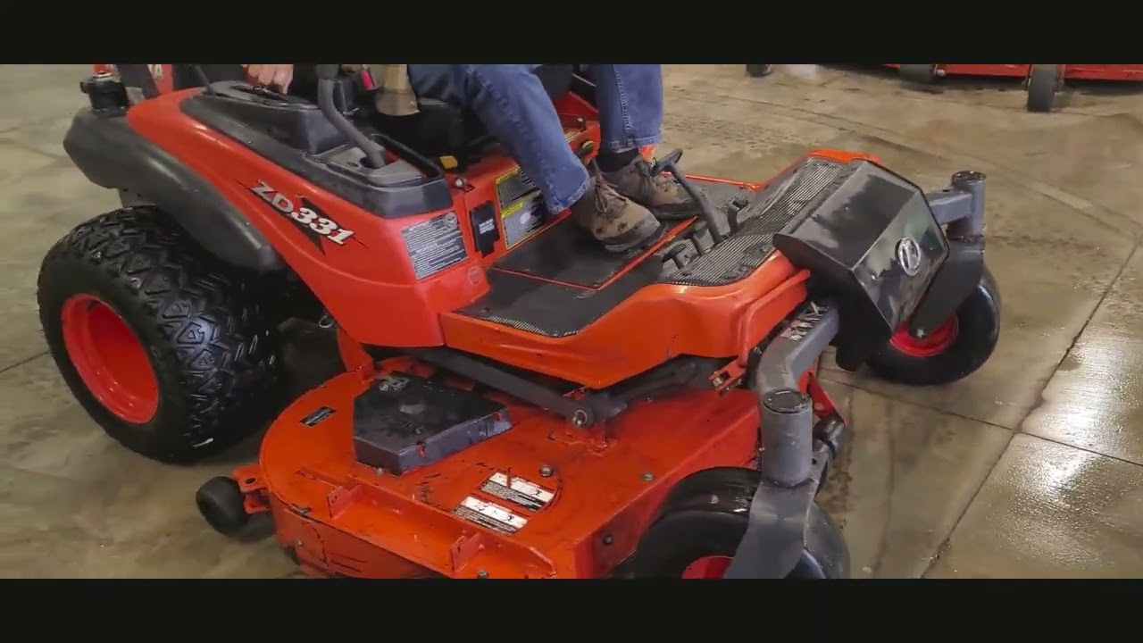 Kubota ZD331LP Zero Turn Mower AllSurplus