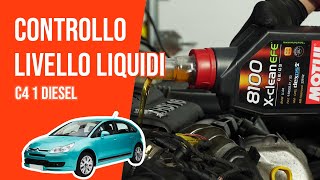 Youtube thumbnail of video "Controllo e rabbocco livello liquidi  C4 1 1.6 HDI 📏"