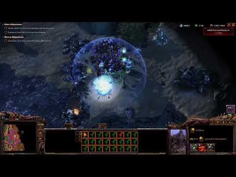 StarCraft 2 Custom Campaign The Swarms Control Mission 4 Re-Purification