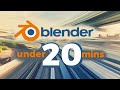 Learn Blender 3D In 20 Minutes Blender Tutorial For Absolute Beginners 2023