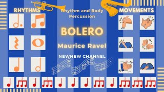 Rhythm and Body Percussion play along │ Bolero , Maurice Ravel
