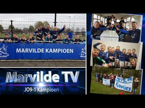 Marvilde JO9-1 Kampioen voorjaar 2017