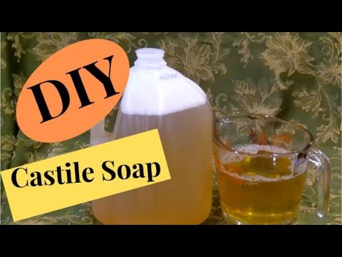 Castile Soap DIY-Complete How-to