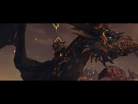 Total War  WARHAMMER II High elves Tyrion Dragon Armor of Aenarion  quest battle